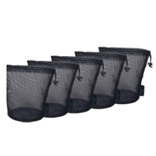 Mesh Jumping Sack Black, Size - H-60cm, Dia-40cm With Handle