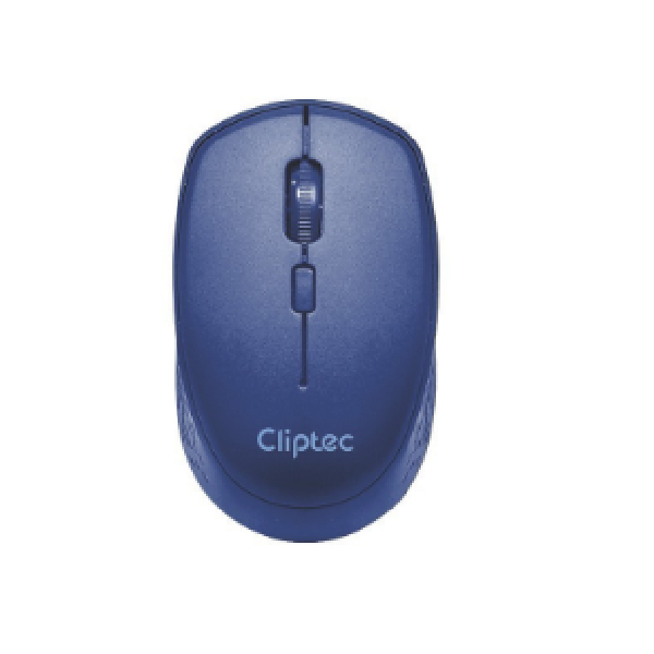 Cliptec 2.4Ghz Wireless Optical Mouse -Blue