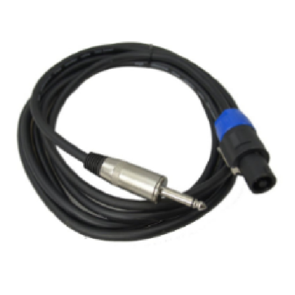 6.3mm Jack To 6.3mm Jack Microphone Cable 3 Meter