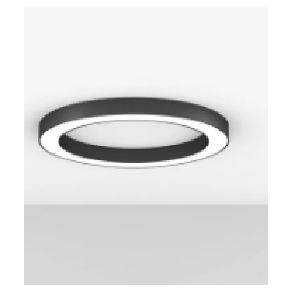 Led Wall/Ceiling Fitting Aluminum Casting Black - Dia:68X182Mm Win Win