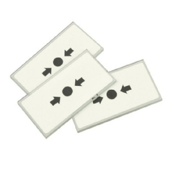 Spare Break glass, Rectangle, Size, 3inch X 1.5inch