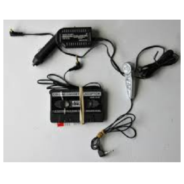 Portable CD/MD Car Kit Cassette Adapter Regulated DC Power Adapter Lianlong