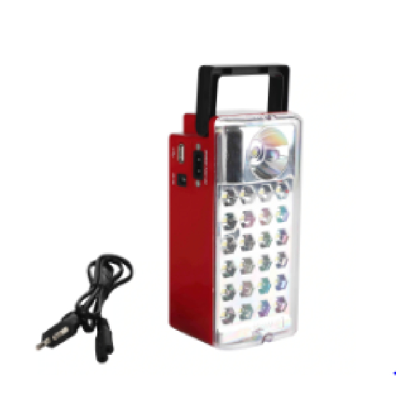 Rechargable Emergency Light 1W Spot Litht With 24pcs 5730SMD LED light With 5V USB Output, AONELEC