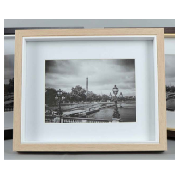 Photo Frame 8X10 Inch Lightwood With White Line