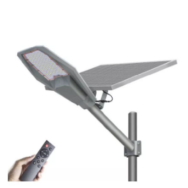 Solar Street Light 100W With 5V/25W Solar Panel, Remote Control W/Fitting