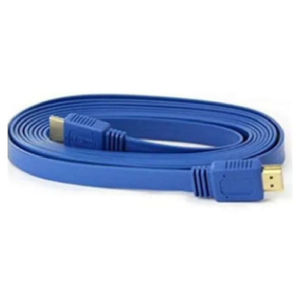 Hdmi Cable Flat 20M Terabit Blue