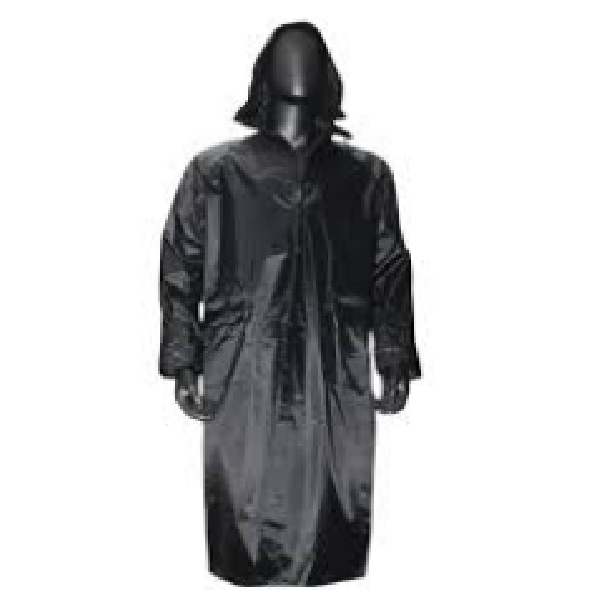 Raincoat With Lining Adult Size, with 2 Hip pockets, Sizes M, L, XL