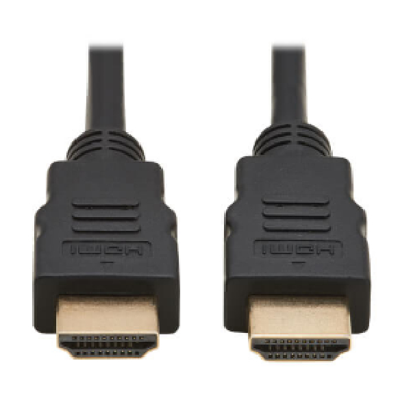 High-Speed HDMI Flat Cable, Digital Video with Audio, UHD 4K (M/M), Black, 10 ft. (3.05 m)