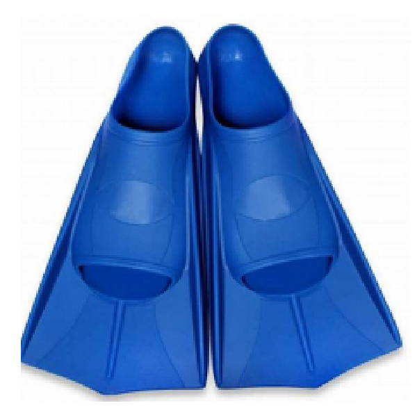 Zoomer Blue Silicon In Netbag, Size XS, Striker Swim