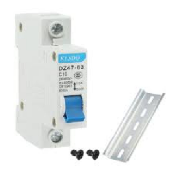 Mini Circuit Breaker, Single Pole C10