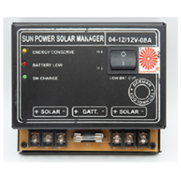 Charge Controller, 12V For 80W And Below 8 Amp Sunpower