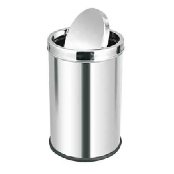 Stainless Steel Swing, Swivel Dustbin 12 Lit