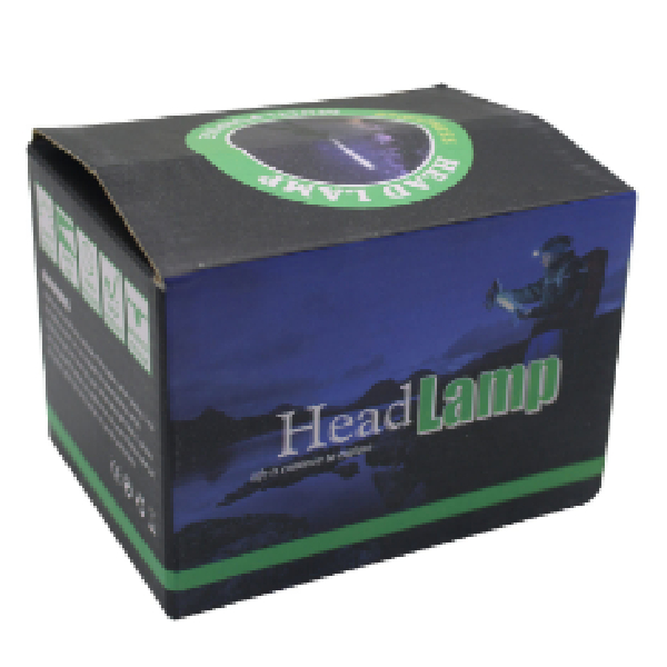 USB Rechargable Head Lamp 15W, 200-500 Meter, ABS Body With USB Cable