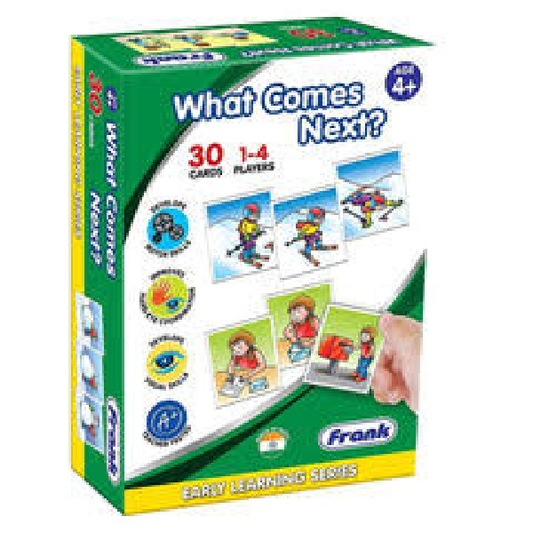 What Comes Next 30 Cards 1-4 Player Puzzle, Frank