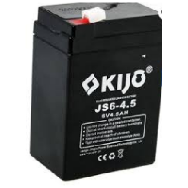 Bty Sealed Maintenance Free 6V-4.5Ah Kijo Brand